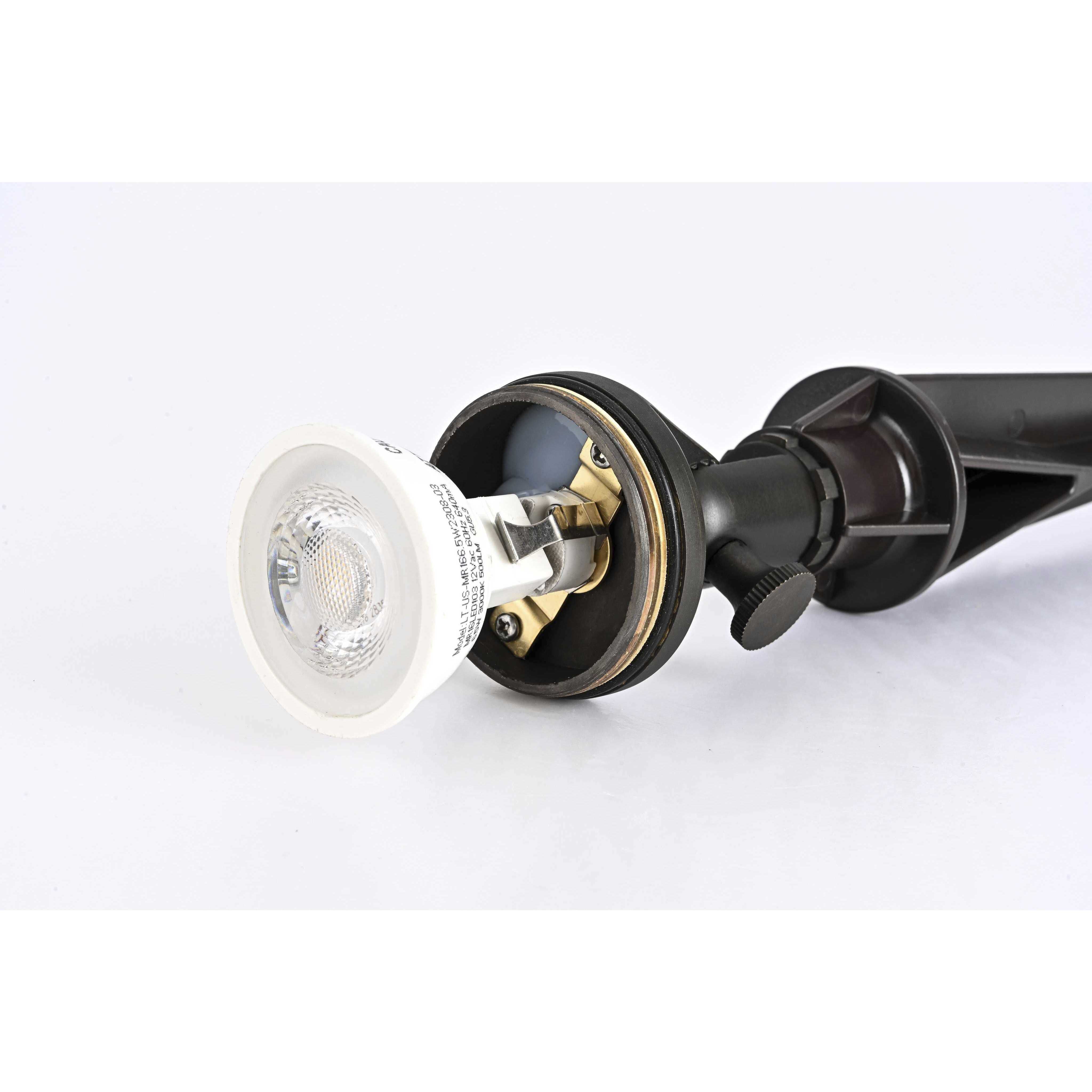 Aera 12 50.00 watt Dark Bronze Outdoor Landscape Spot Light