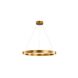 Canada LED 33 inch Gold Chandelier Ceiling Light