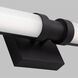 Kiel LED 4.75 inch Midnight Black Bath Vanity Wall Light