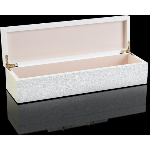 Leah White Decorative Box
