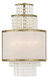 Prescott 2 Light 11 inch Hand Applied Winter Gold ADA Wall Sconce Wall Light