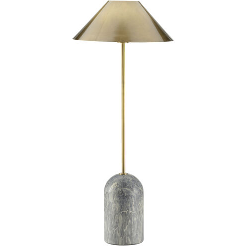 Paxton 29.5 inch 60.00 watt Gray and Gold Table Lamp Portable Light
