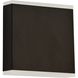 Emery LED 5 inch Matte Black Outdoor Wall Sconce