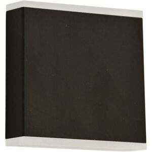 Emery LED 5 inch Matte Black Outdoor Wall Sconce