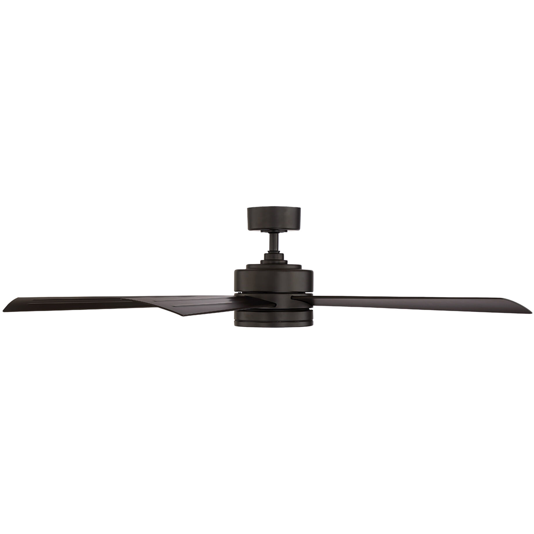 Wynd 60 inch Bronze Downrod Ceiling Fan in 3000K, Smart Ceiling Fan