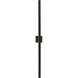 Vera LED 52.88 inch Black Bath Vanity Light Wall Light
