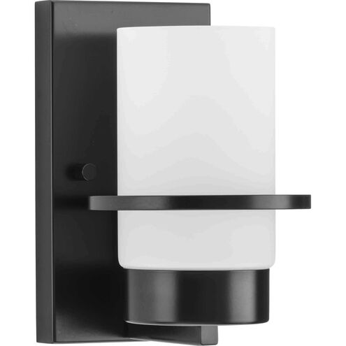 Reiss 1 Light 5.75 inch Matte Black Bath Light Wall Light