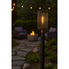 Open Air Max 1 Light 18.5 inch Burnished Bronze Outdoor Post Mount Lantern in Non-LED, Medium