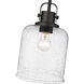 Kinsley 1 Light 8 inch Matte Black Pendant Ceiling Light