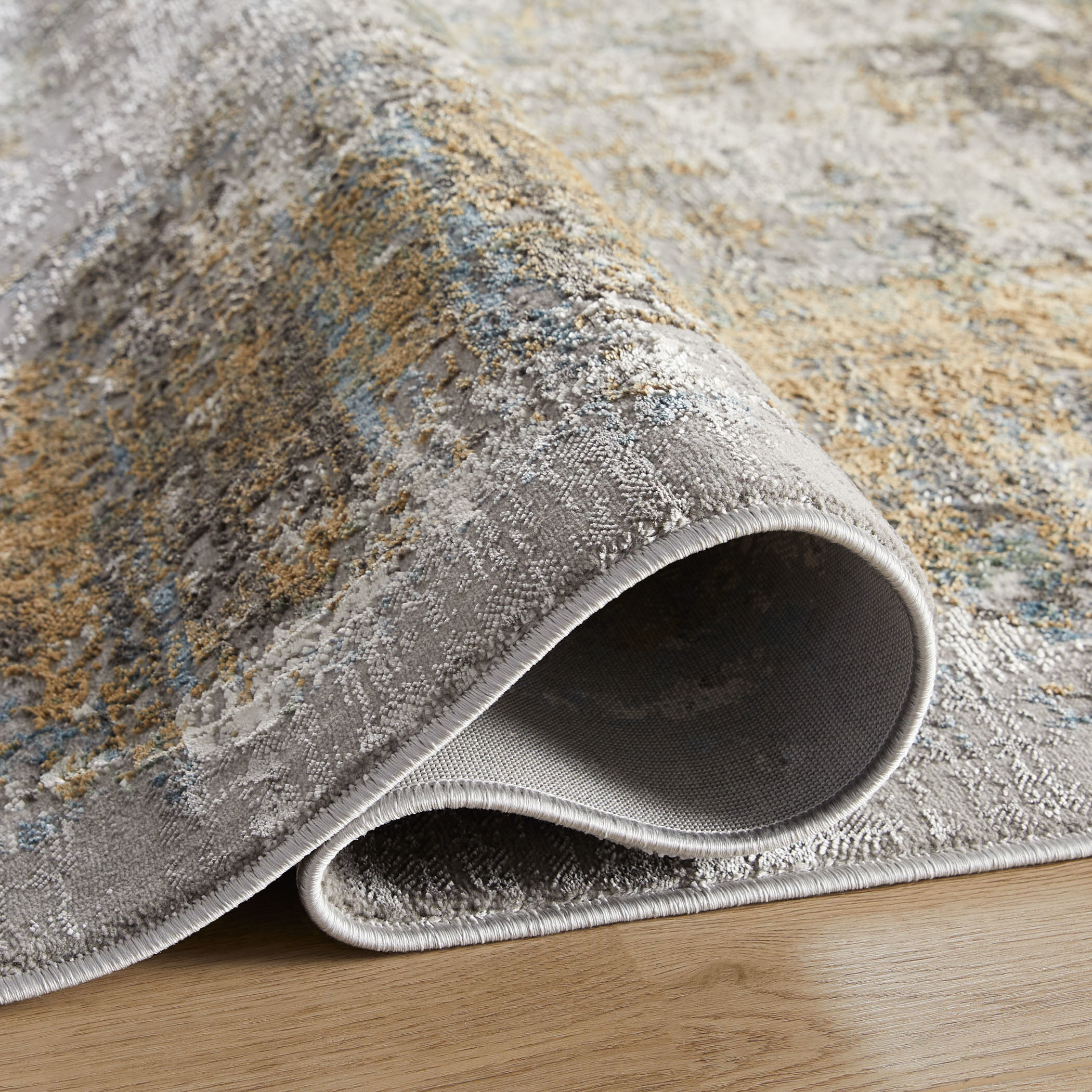 Adara 130 X 94 inch Mineral Tones Rug in 8 x 11