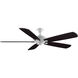 Distinction Dark Walnut 32.36 inch Set of 5 Fan Blades