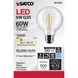 Lumos LED Medium Medium 6.00 watt 3000K LED Filament