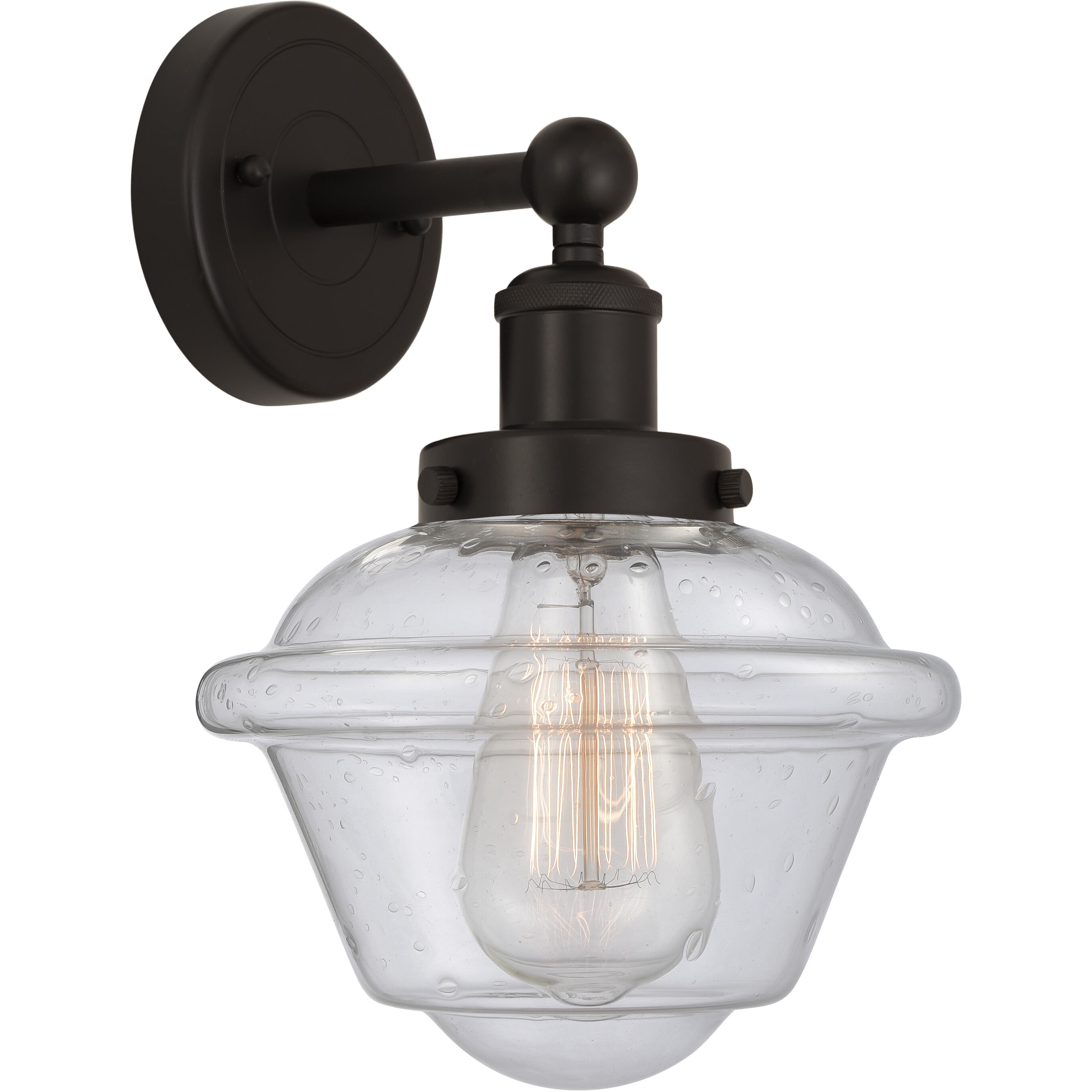 Oxford 1 Light 6.5 inch Oil Rubbed Bronze Sconce Wall Light