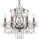 Century 6 Light Etruscan Gold Chandelier Ceiling Light