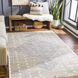 Bursa 120 X 96 inch Gray Rug in 8 x 10, Rectangle