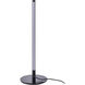 Canada 18 inch 7.00 watt Black LED Table Lamp Portable Light