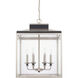 Tux 6 Light 20 inch Black Tie Foyer Ceiling Light