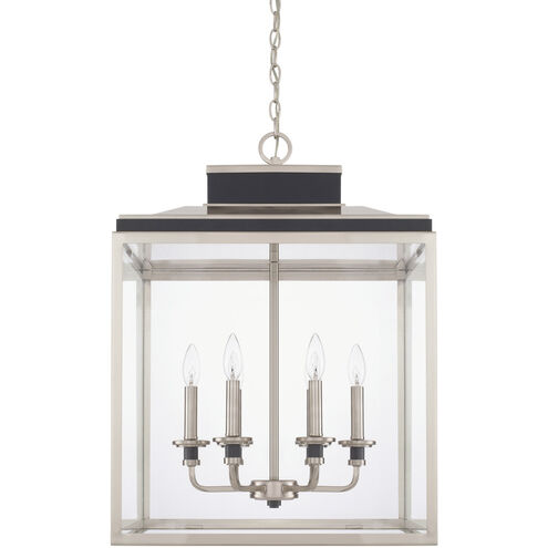 Tux 6 Light 20 inch Black Tie Foyer Ceiling Light