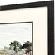 Relaxing View Green and Blue and Brown Framed Art, Propac