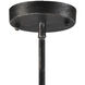 Transit 12 Light 29 inch Silvered Graphite Chandelier Ceiling Light