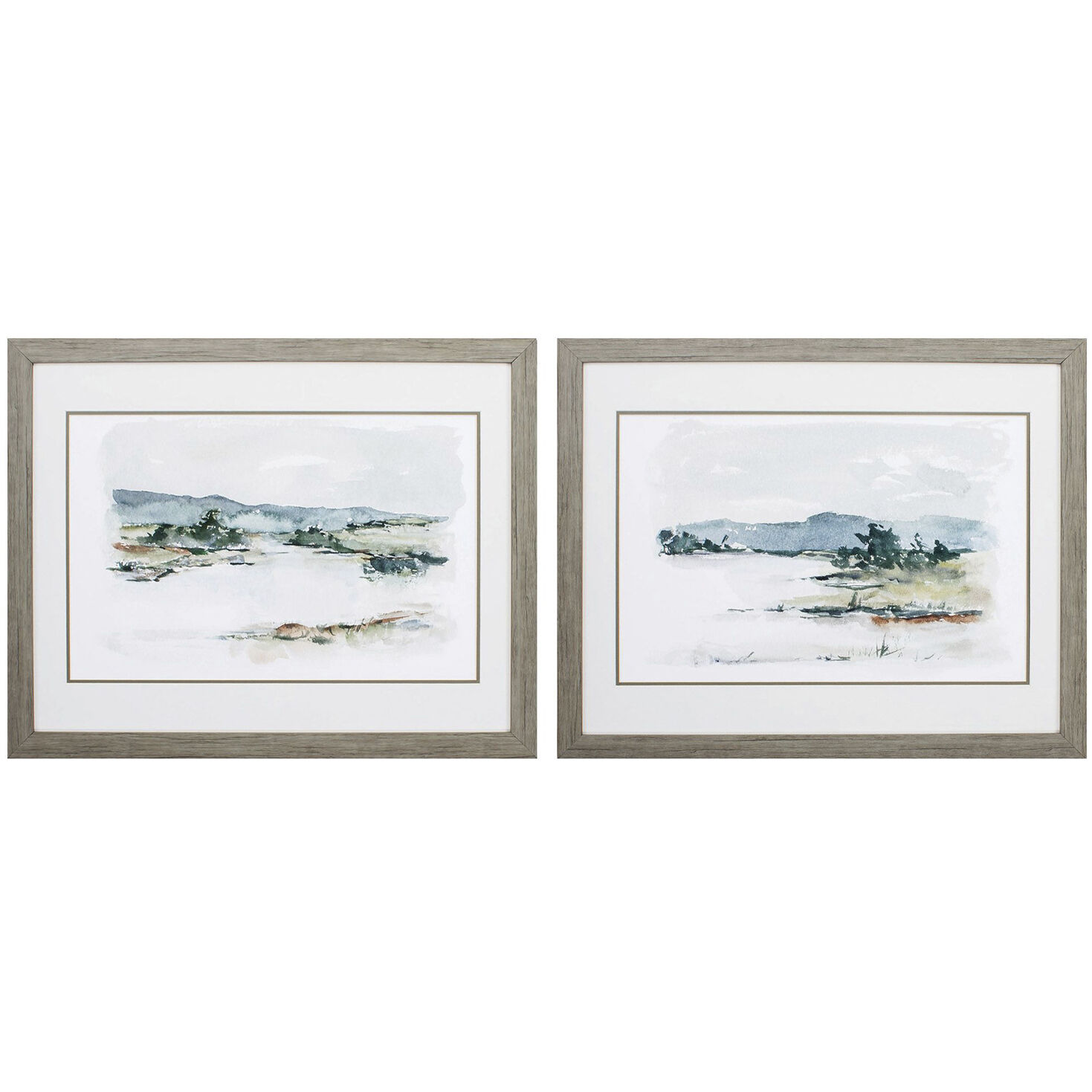 Landscapes Green Framed Art, Propac