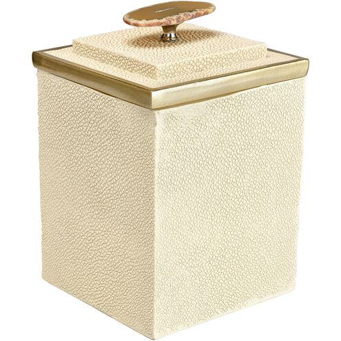 Brenner 5.25 X 5.25 inch Off White with Brown Box