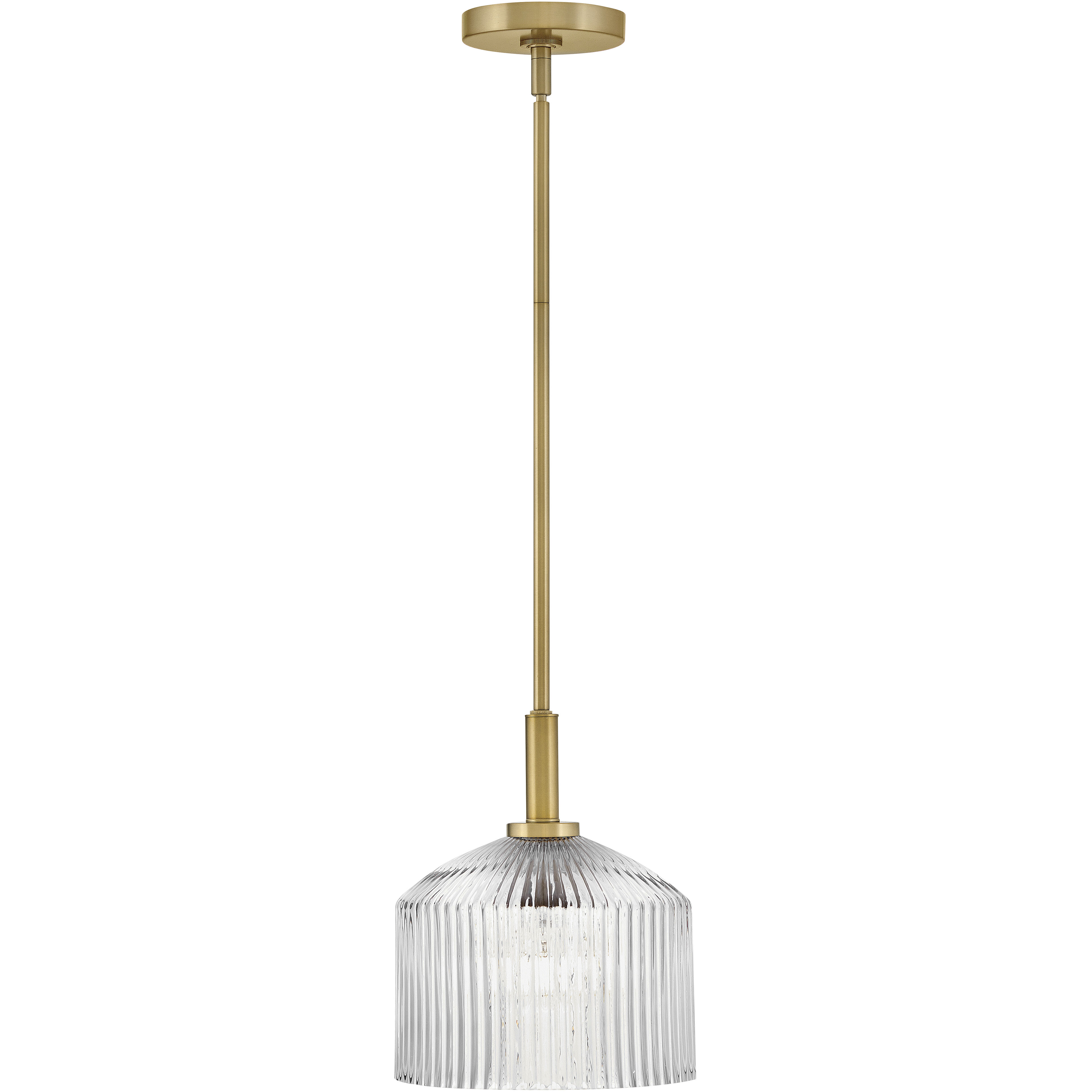 Lisette 1 Light 9 inch Lacquered Brass Pendant Ceiling Light