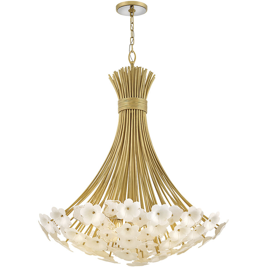 Marianne 8 Light 38 inch Deluxe Gold Chandelier Ceiling Light