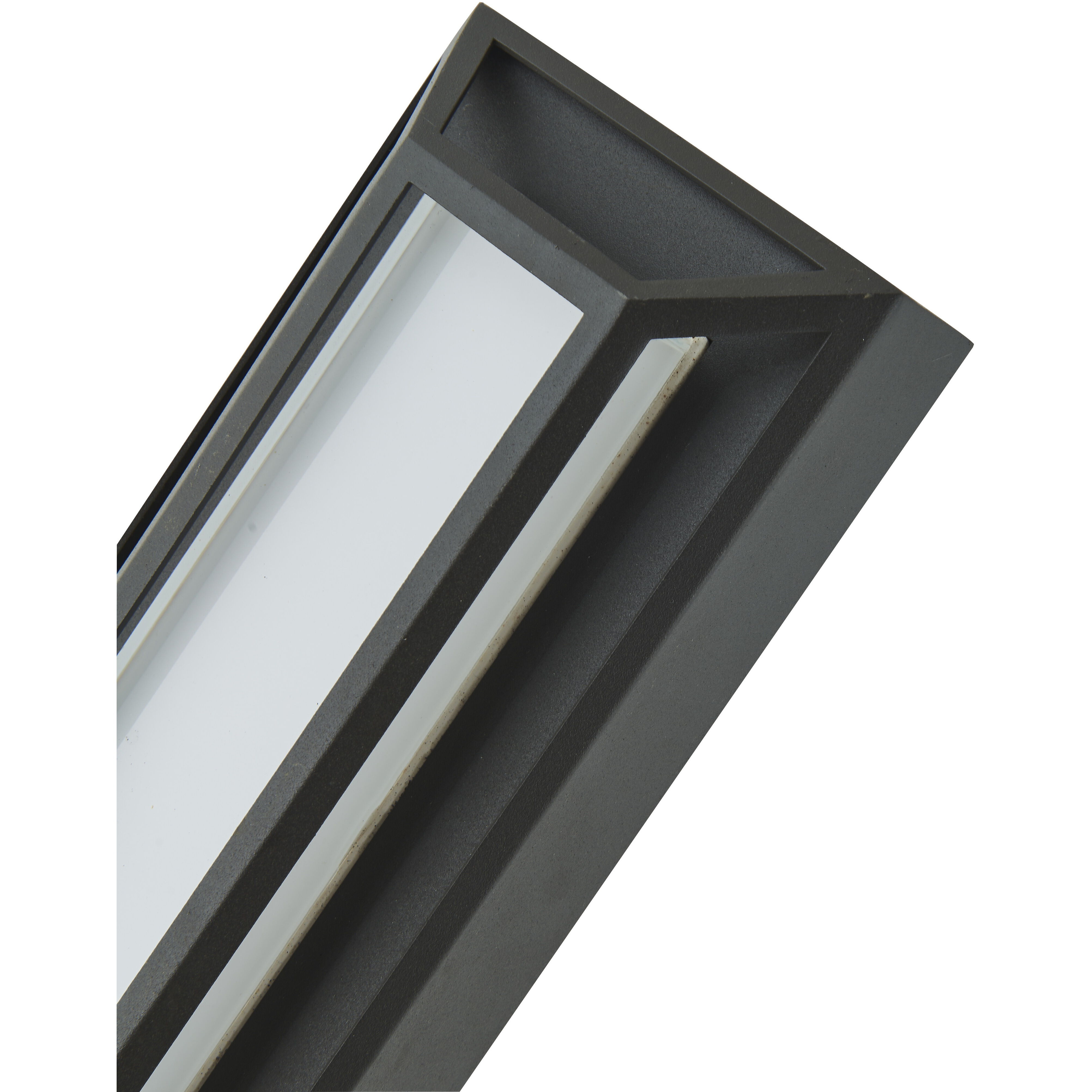 Cell LED 12 inch Matte Black Outdoor Wall Light