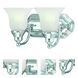 Richland 2 Light 12.5 inch Chrome Bath Vanity Wall Light