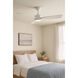 Sculpt 60 inch Matte White Fan