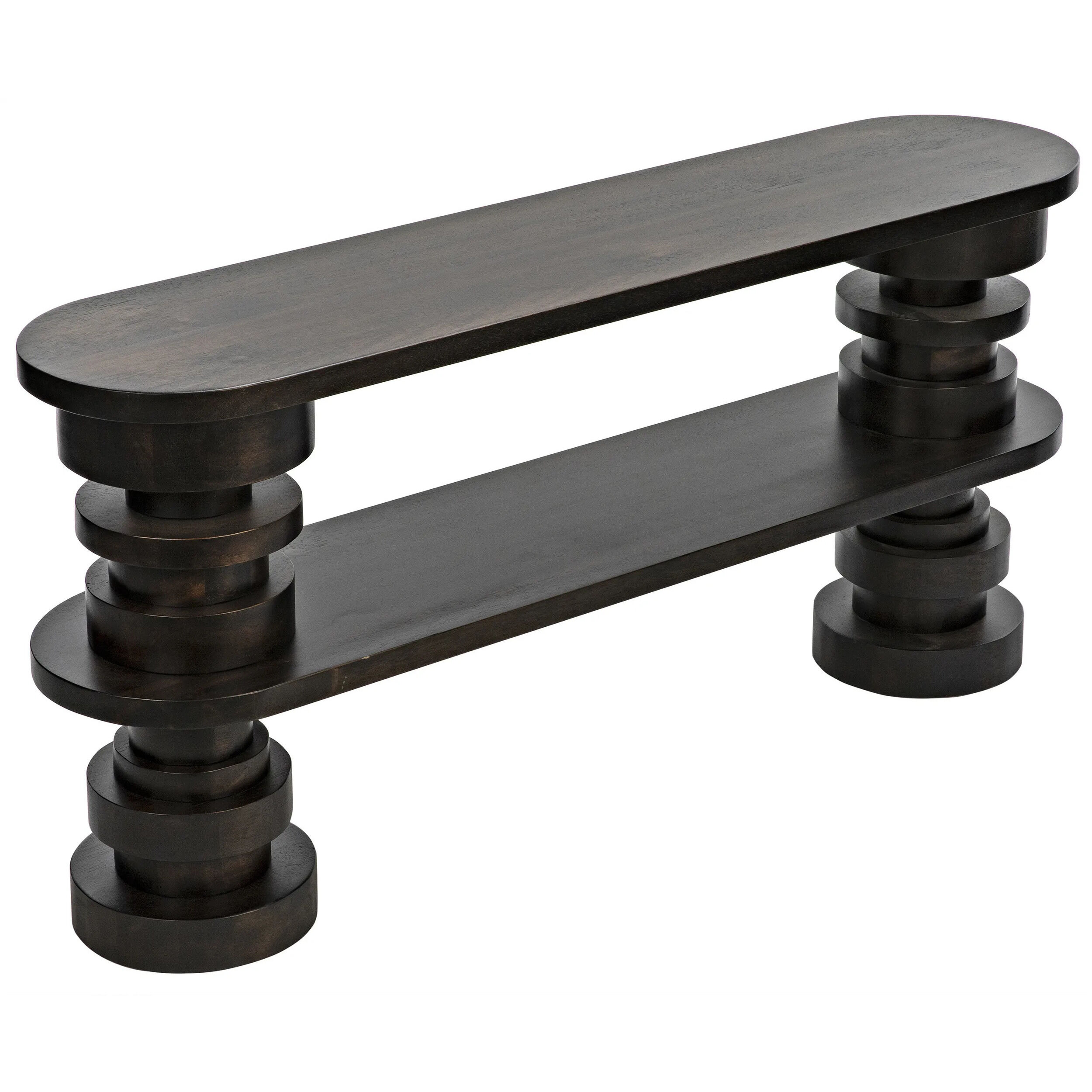 Fuller 64 X 15 inch Ebony Walnut Console