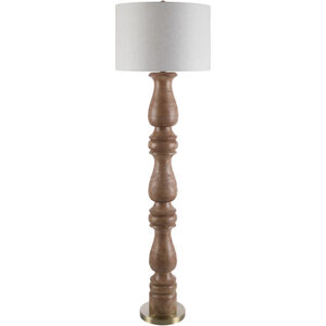 Alvimare 66 inch 150 watt Painted Accent Floor Lamp Portable Light