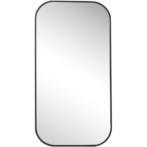 Taft 41 X 21 inch Matte Black Wall Mirror