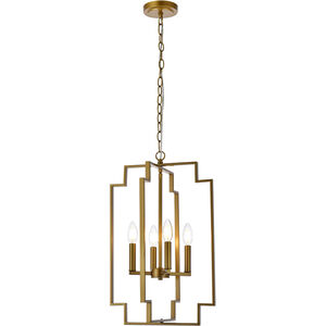 Rosenfeld 4 Light 13.50 inch Pendant