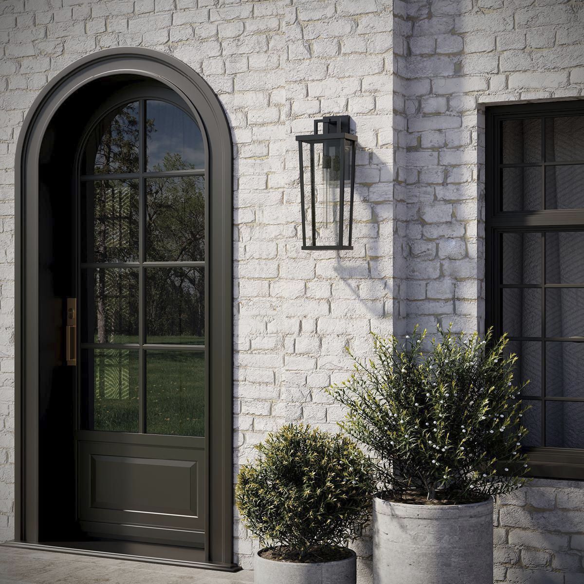 Tryon 1 Light 24 inch Black Outdoor Wall Lantern