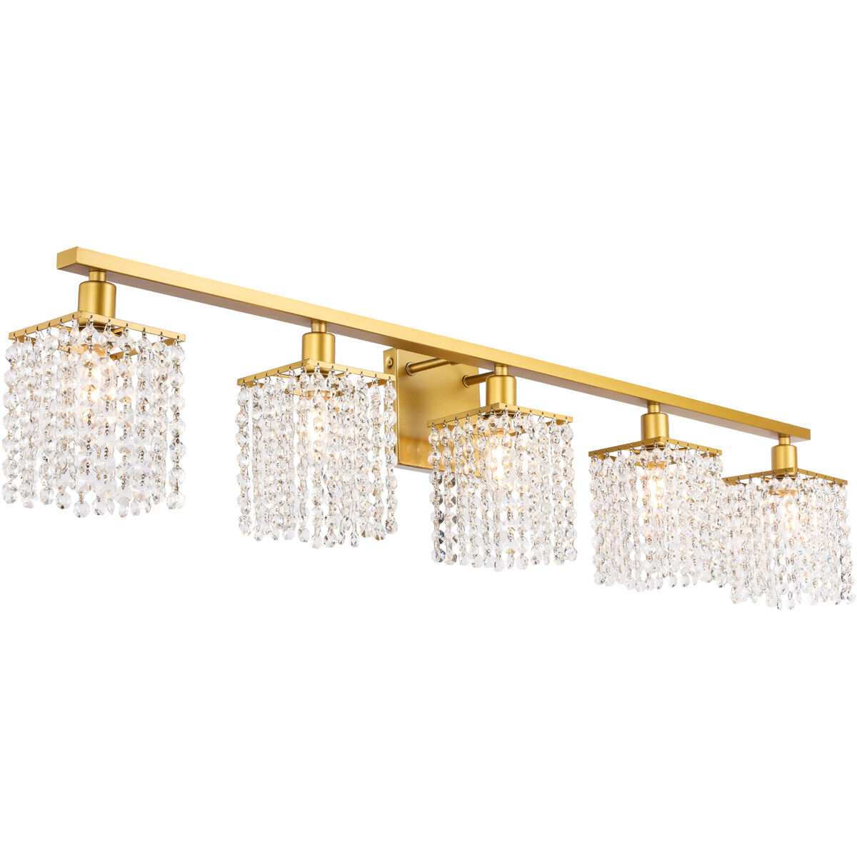 Phineas 5 Light 42 inch Brass Wall sconce Wall Light