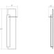 Backgate LED 8 inch Textured Gray ADA Sconce Wall Light