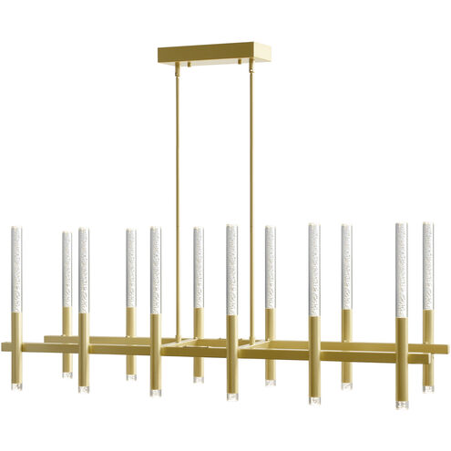Dragonswatch LED 48 inch Satin Gold Island/Pool Table Light Ceiling Light