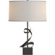 Gallery Spiral 22.9 inch 150 watt Black Table Lamp Portable Light in Natural Anna, Spiral