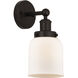 Bell 1 Light 6.5 inch Oil Rubbed Bronze Sconce Wall Light