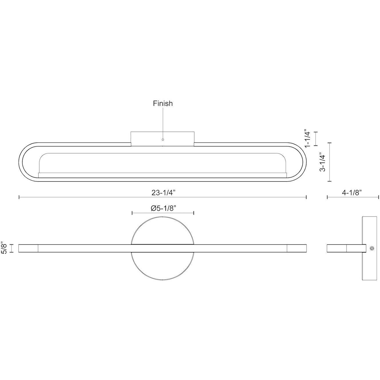 Marlon Vanity Light Wall Light in Brushed Nickel