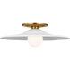 kate spade new york Endicott 1 Light 16 inch Burnished Brass Flush Mount Ceiling Light