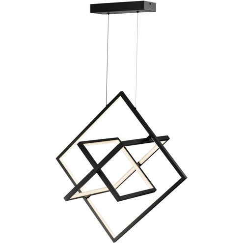 Graymar LED 28 inch Black Pendant Ceiling Light