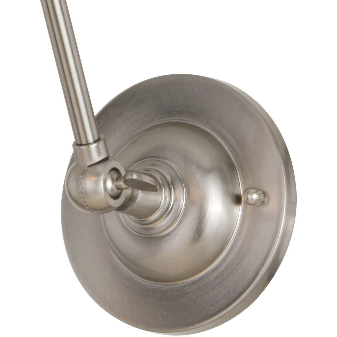 Alexis LED 8 inch Satin Nickel and Matte White Wall Light