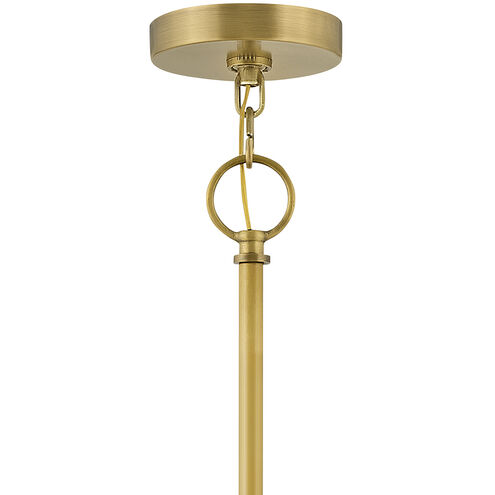 Jolie LED 30 inch Heritage Brass Chandelier Ceiling Light