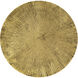 Sedeo 22 X 20 inch Antique Brass Accent Table