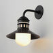 Admiralty 1 Light 16.75 inch Black Outdoor Wall Mount