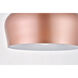 Nora 1 Light 11.5 inch Honey Gold Pendant Ceiling Light