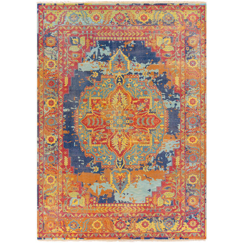 Garnet 132 X 96 inch Bright Pink/Mint/Dark Blue/Bright Yellow/Lime Rugs